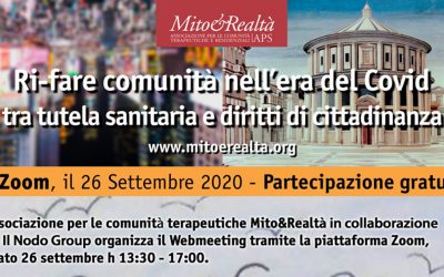 Ri-fare comunità nell’era del Covid, tra tutela sanitaria e diritti di cittadinanza