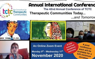 The 42nd Annual Conference of The Consortium for Therapeutic Communities (TCTC), i nostri contributi